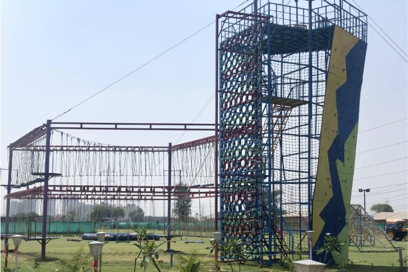 double-layer-rope-course, Rope Course Manufacturers in India
