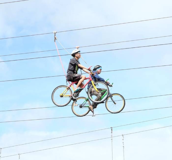 zip cycling installation