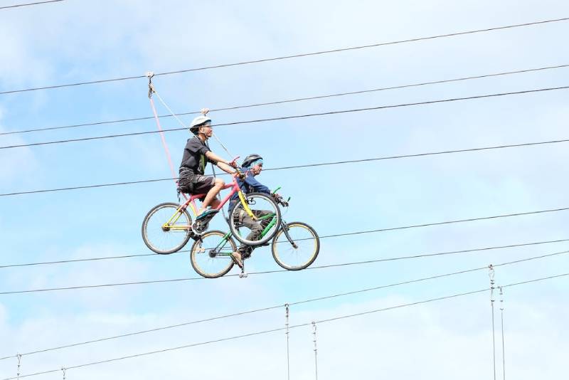 100-ft-zip-cycling, Zip Cycling Suppliers in India