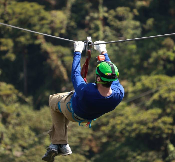 Zip line equipment