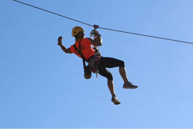 fabrication-of-structure-in-zip-line, Zipline Suppliers in India